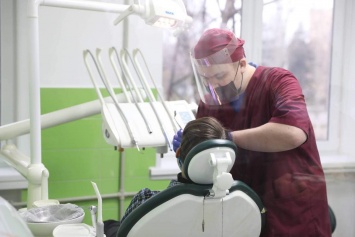 В запорожской городской поликлинике открылось современное стоматологическое отделение для детей