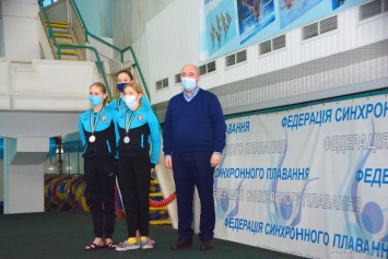 Первый день чемпионата Украины по синхронному плаванию принес Харьковской области три золотые медали