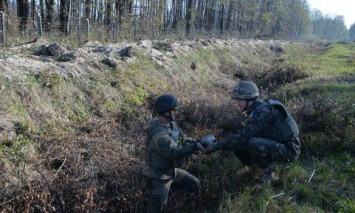 Украинские пиротехники завершили первый этап разминирования территории вблизи Гнутового