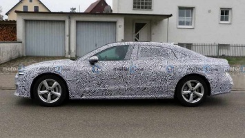 Audi вывела на тесты новую удлиненную A7