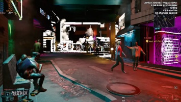 Cyberpunk 2077 запустили на ПК с AMD Athlon 3000G и встроенной графикой - игра превратилась в набор пикселей