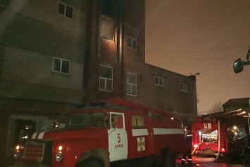 Пожар на Московском проспекте: горела офисная техника