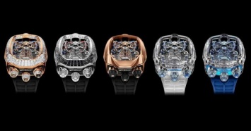 Bugatti выпустила бриллиантовые часы по цене суперкара McLaren (ФОТО)
