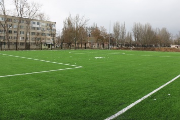 В Керчи завершается первый этап реконструкции стадиона «Металлург»