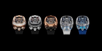 Приличный дом на руке: часы Bugatti Chiron Tourbillon