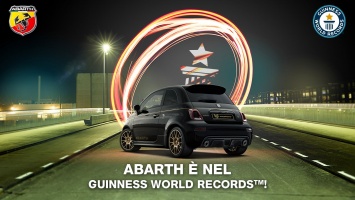 Abarth установил новый мировой рекорд Гиннеса