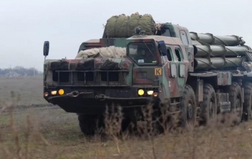 В Херсонской области ракетчики провели учения