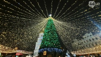 Новогодняя елка в Киеве попала в рейтинг самых красивых в Украине, ФОТО