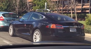 Tesla Model Y с лидаром заметили во время тестов