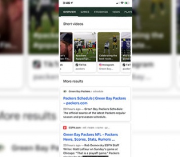 Google добавит в поисковую выдачу видео из TikTok и Instagram