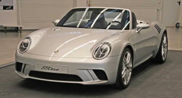 Изображения спортивной версии Porsche 550one в ретро-стиле появились в сети