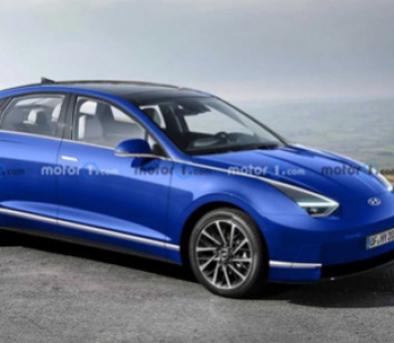 Электрический седан Hyundai Ioniq 6 показали на первом изображении