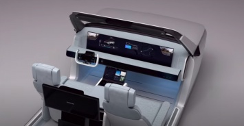 Компания Samsung показала концепцию автомобиля будущего (ВИДЕО)