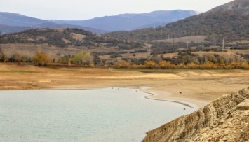 В оккупированном Крыму окончательно пересохло Аянское водохранилище