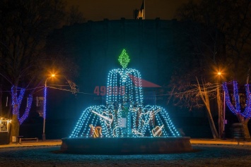 В Днепре украсят фонтан 3D-освещением