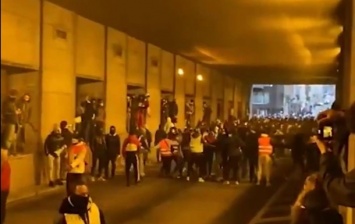 В Брюсселе произошли массовые беспорядки, есть раненые