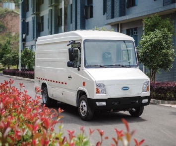 На CES-2021 презентовали электрический фургон для доставки Cenntro CityPorter
