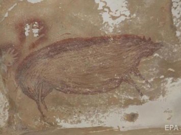 Ученые определили самый древний в мире рисунок животного: изображению свиньи 45,5 тысяч лет