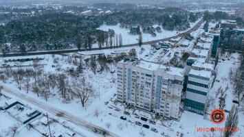 Как выглядит зимняя идиллия в Приднепровске