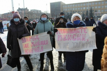 В Николаеве прошел второй митинг против повышения тарифов,- ФОТОРЕПОРТАЖ