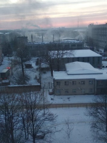Загорелся Харьковский завод, производящий ракетно-космическую технику: фото