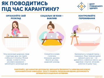 В МОЗ дали украинцам советы, как сохранить социальную активность во время карантина