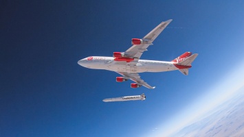 Virgin Orbit впервые успешно запустила свою ракету-носитель с крыла модифицированного Boeing 747