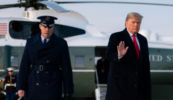 Трамп вылетит из Вашингтона в день инаугурации с «ядерным чемоданом» - CNN