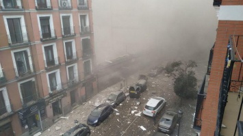 В центре Мадрида прогремел взрыв (видео)