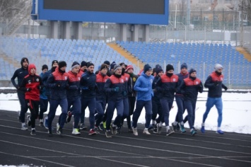 МФК «Николаев» провел первую тренировку в 2021 году