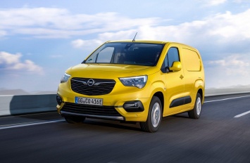 Представлен электрический вариант Opel Combo