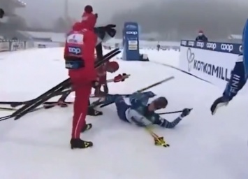 В России оправдывают своего лыжника, который напал на соперника