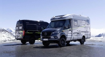 Hymer представил внедорожные автодома CrossOver RV и Camper Van (ВИДЕО)