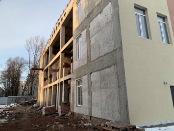 В Одессе продолжается строительство Центра детского и юношеского творчества