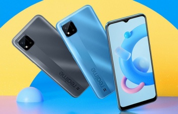 Смартфон Realme C20 за $110 получил аккумулятор 5000 мА·ч