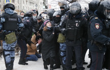 В Москве задержали тикток-блогера после акции 23 января