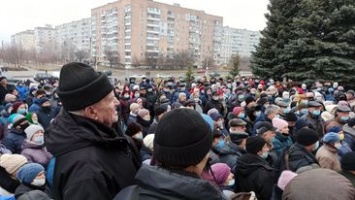 Под Харьковом - очередной митинг против тарифов