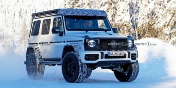 Mercedes вывел на тесты G-Class для сверхтяжелого бездорожья