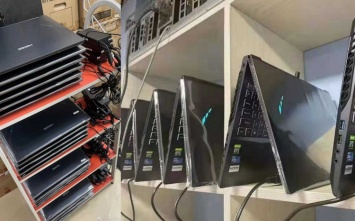 Китайские майнеры скупают ноутбуки с видеокартами GeForce RTX 30-й серии для добычи Ethereum