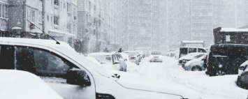Новая волна снегопадов пришла в Украину (ФОТО, КАРТА)