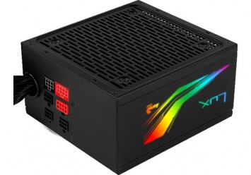 Aerocool Lux RGB 850M - блок питания с подсветкой и частично модульной системой кабелей