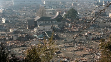 В Японии произошло мощное землетрясение недалеко от Фукусимы