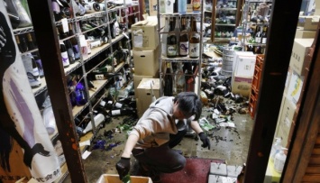 Землетрясение в Японии: 950 000 домов остались без света