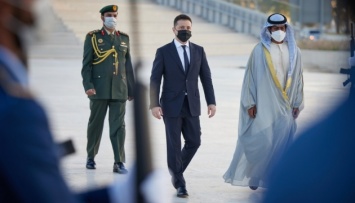 Эмиратские СМИ раскрыли детали визита Зеленского в ОАЭ