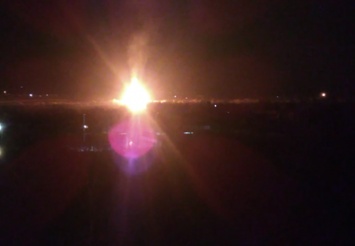 В Луганске произошел взрыв газа: высота пламени достигает 20 метров, - ФОТО