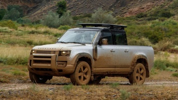 Новый Land Rover Defender может все же стать пикапом