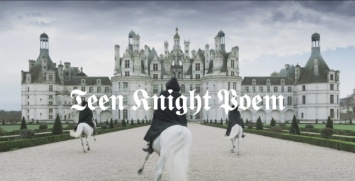 «Teen knight poem»: французский дом моды C?line устроил показ в замке Шамбор (ВИДЕО)