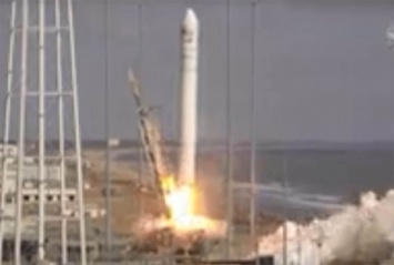 В США успешно стартовала ракета Антарес с южмашевской первой ступенью