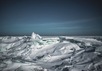 Полюбуйтесь: арктические пейзажи на заснеженной Бердянской косе
