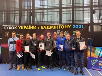 На Кубке Украины по бадминтону спортсмены Днепропетровщины завоевали четыре «золота»
